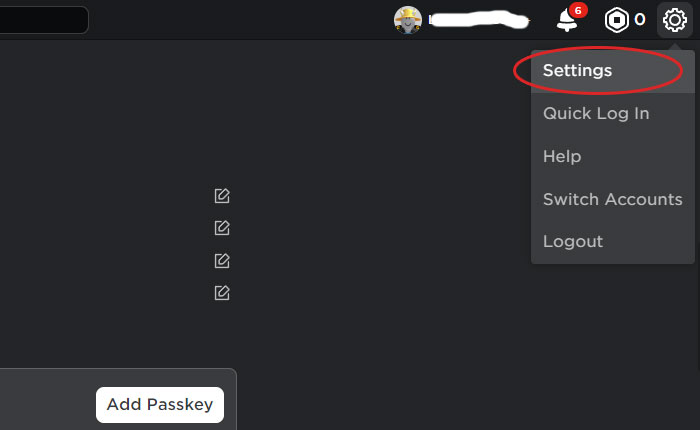Deshabilitar la ubicación de Roblox
