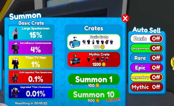 Cómo conseguir un portavoz titán mejorado con cuchillo en Toilet Tower Defense