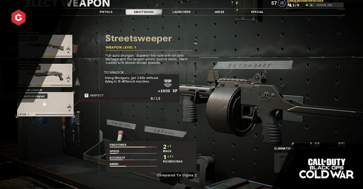Black Ops Cold War: Cómo desbloquear la escopeta Streetsweeper