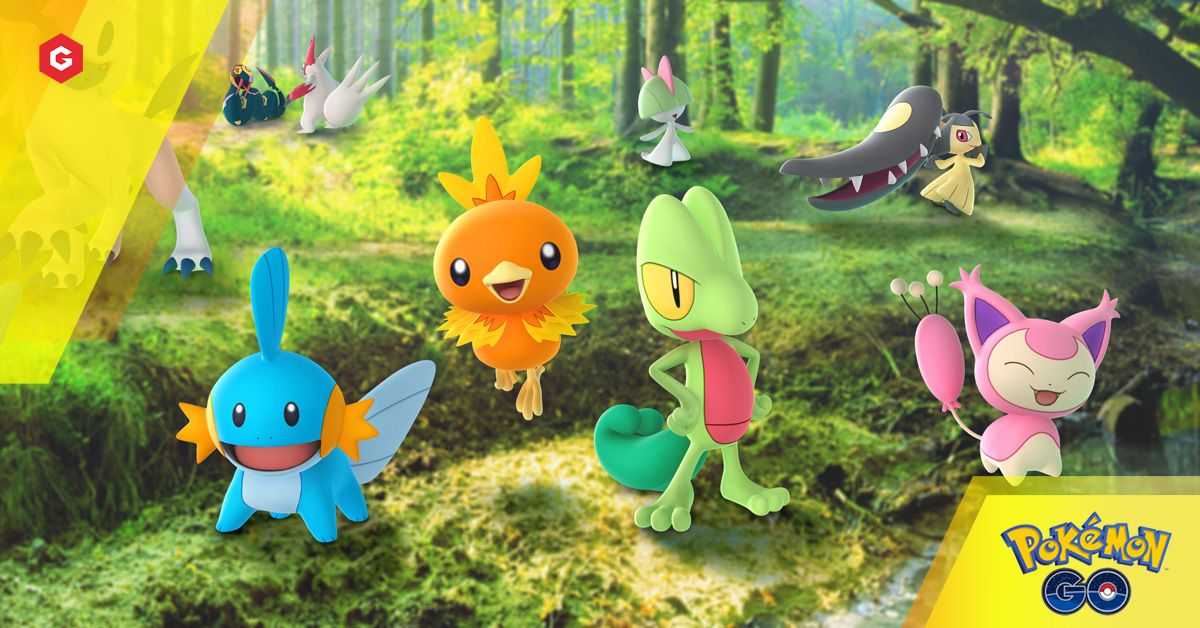 Evento de celebración de Pokémon GO Hoenn: fecha, horario, incursiones, engendros, desafíos y todo lo que necesitas saber