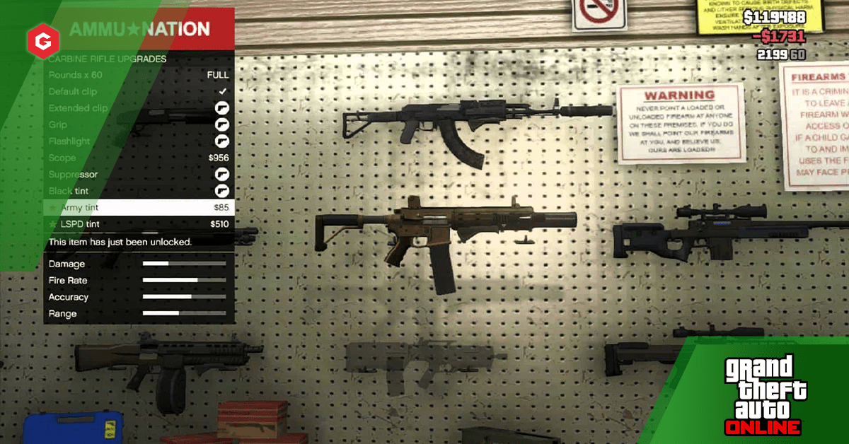 Las mejores armas en GTA Online