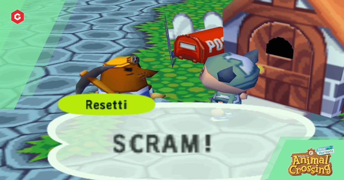 ¿Dónde está Resetti en Animal Crossing New Horizons?