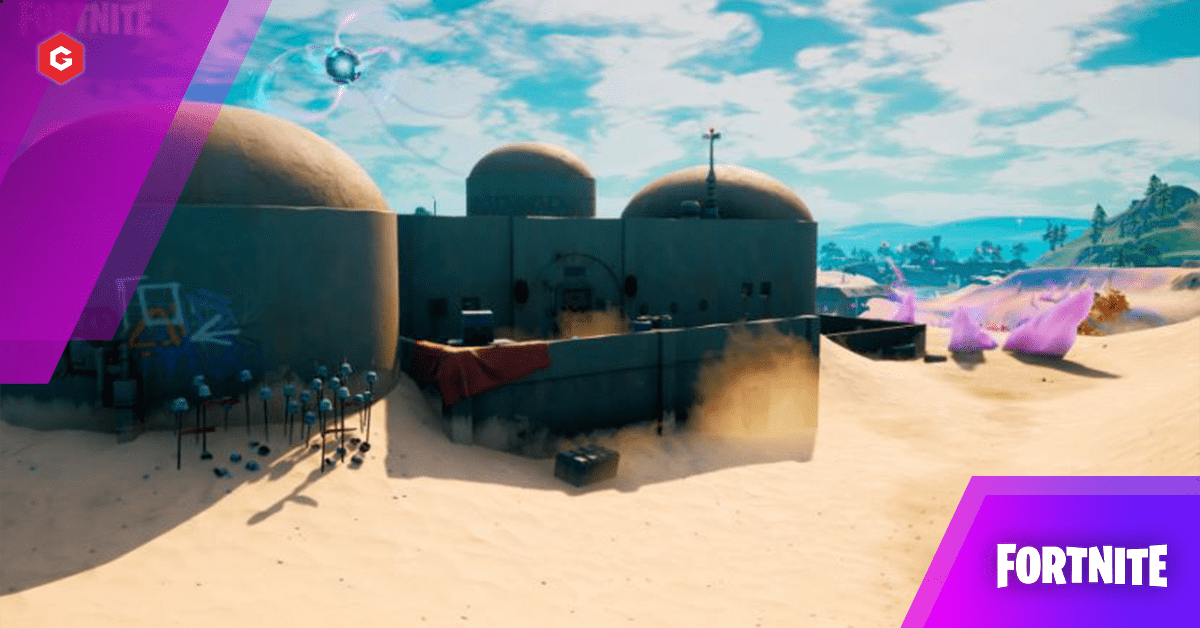 Fortnite Chapter 2 Season 5 Kit's Cantina POI Guide: ubicación, aparición de cofres, botín, armas, desafíos y más