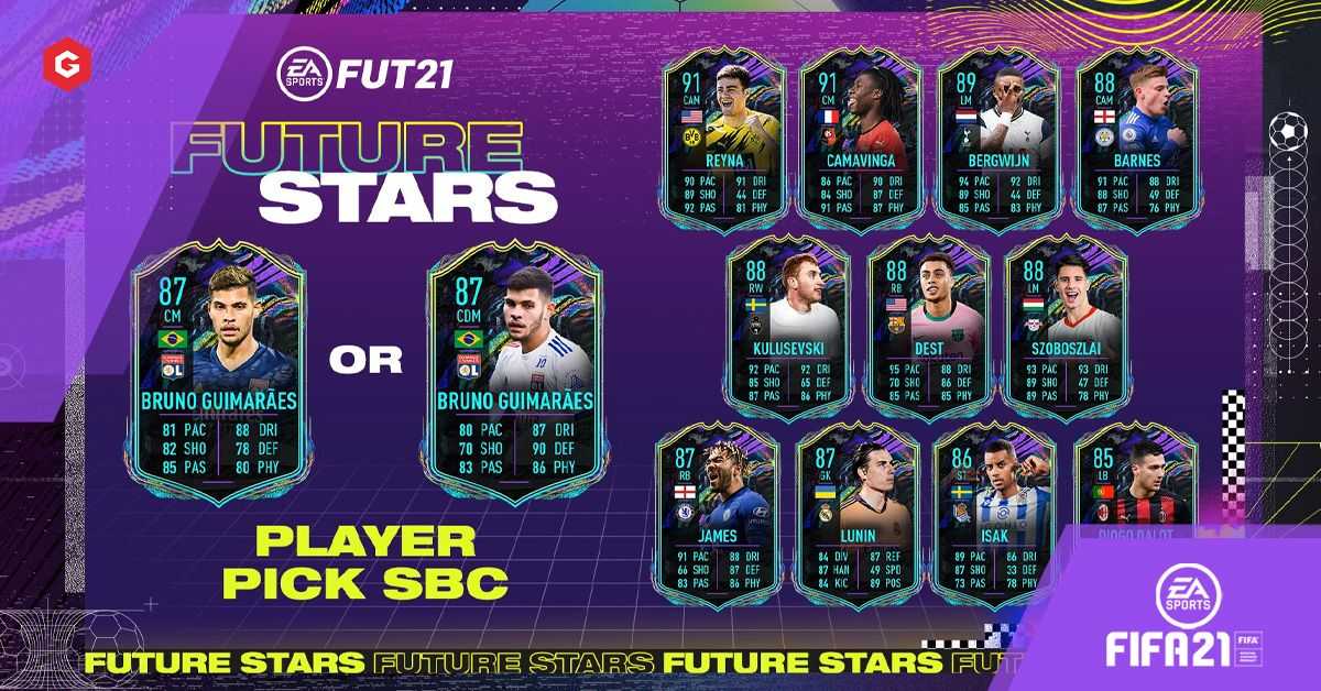 FIFA 21: Bruno Guimaraes Future Stars elige la solución más barata de SBC para Xbox One, PS4, Xbox Series X, PS5 y PC