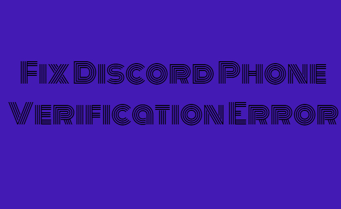 Solucionar el error de verificación de Discord