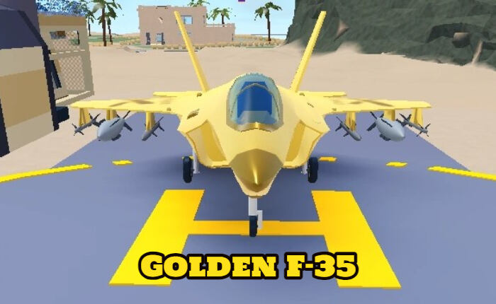 F-35 dorado