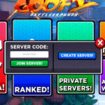 Códigos de servidor privado de Goofy Arena