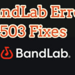 Correcciones del error 503 de BandLab
