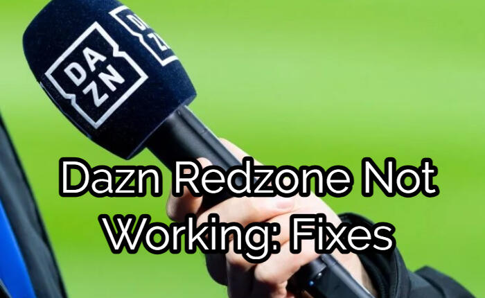 Dazn Redzone no funciona