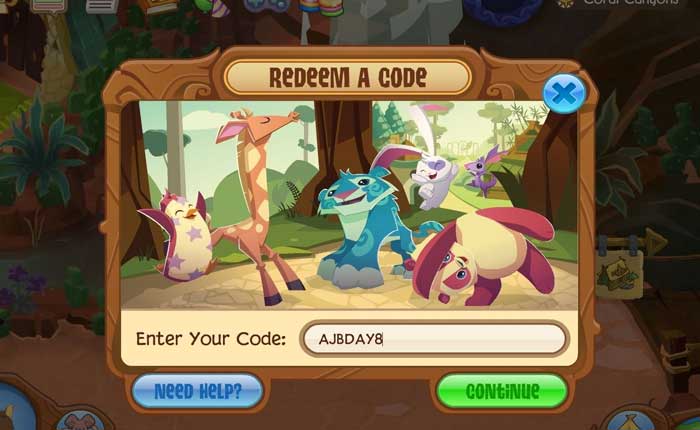 Animal Jam Codes