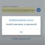 1xBet Authorization Error