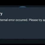 Telegram an Internal Error