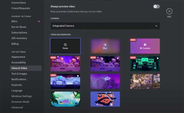Eliminar el fondo del vídeo