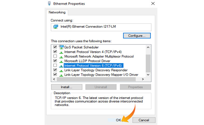 desactivar ipv 6