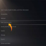 PS5 no muestra amigos