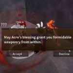 Espada King Legacy Acrospear