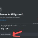 Cómo escribir texto grande en Discord