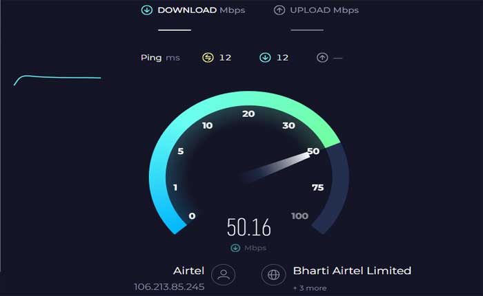 Comprueba tu conexión a Internet