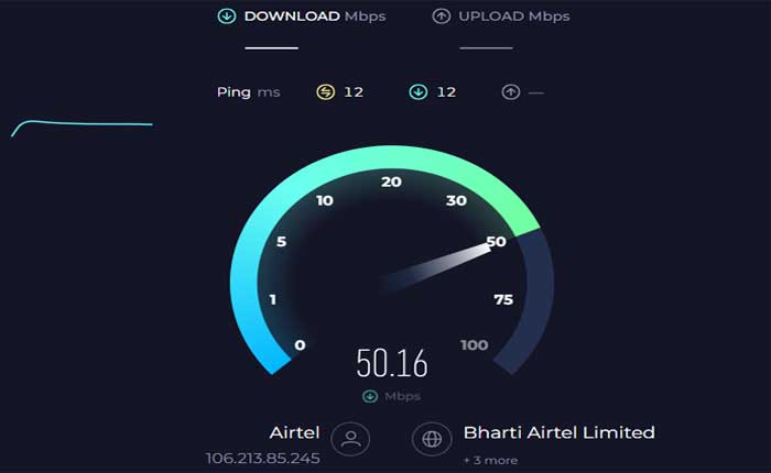 Comprueba tu conexión a Internet