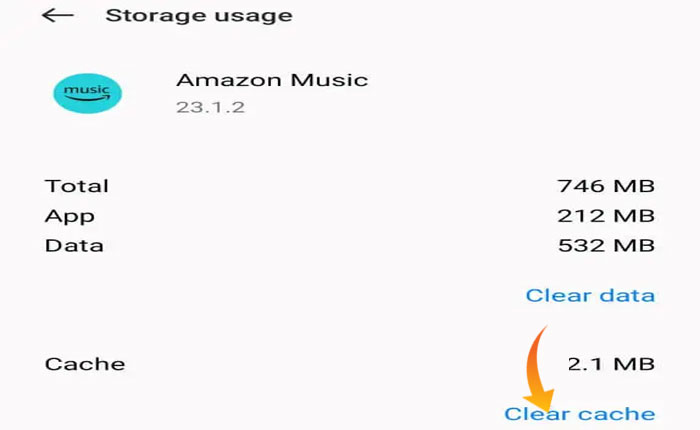 La aplicación Amazon Music no funciona