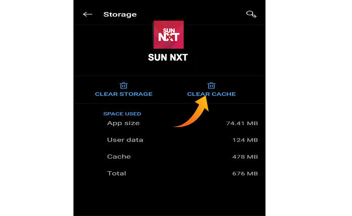 La suscripción mensual de Sun NXT no se muestra