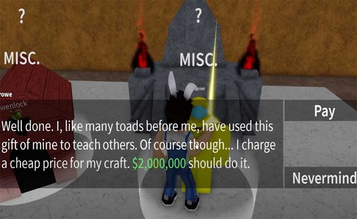 Cómo conseguir visón V3 en Blox Fruits