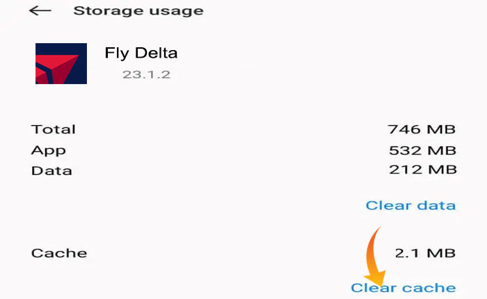 La aplicación Delta no funciona