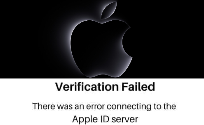 Error del servidor Apple