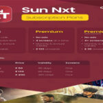La suscripción mensual de Sun NXT no se muestra