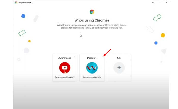 Cómo eliminar la capacidad de Chrome para agregar perfiles