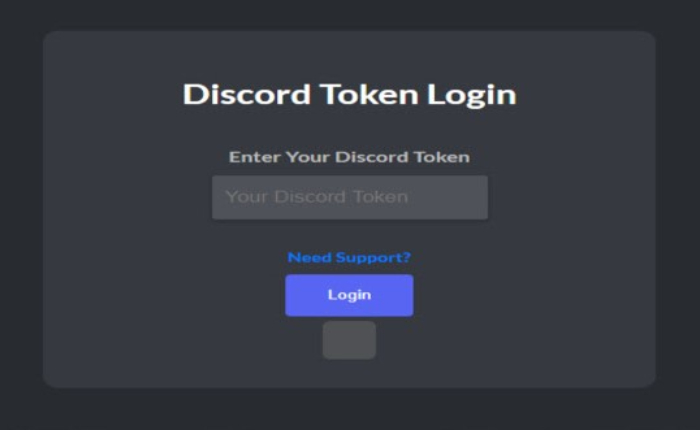 Iniciar sesión con token de discordia