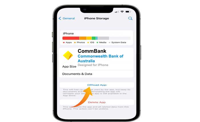 aplicación de descarga de commbank