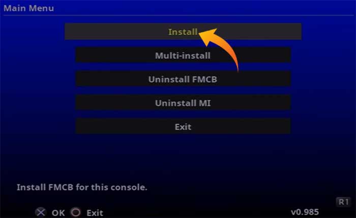 Instalar FreeMCBoot en PS2