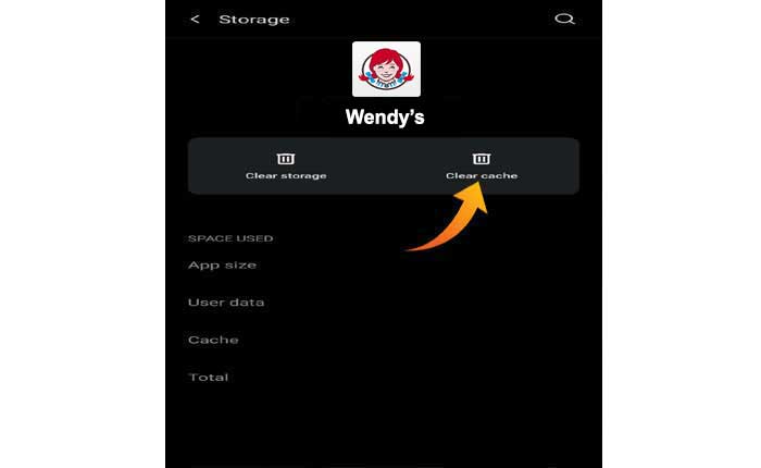 La aplicación de Wendy no funciona