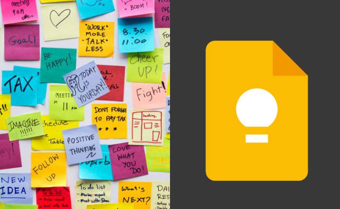 Notas adhesivas de Google Keep