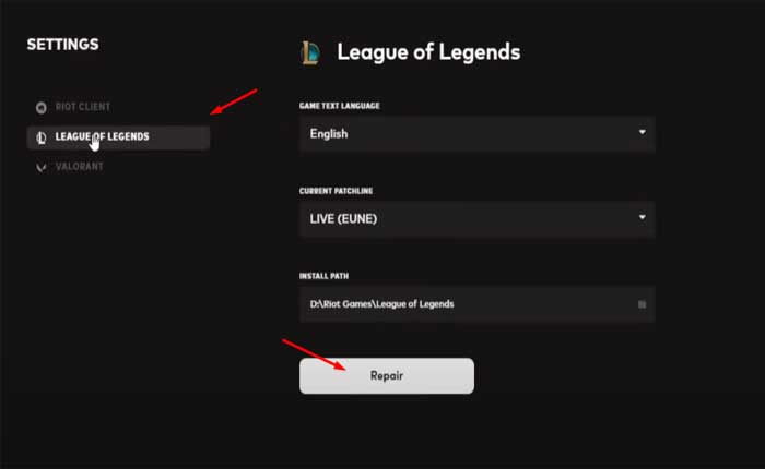 Cómo arreglar el iniciador de League of Legends que no se abre