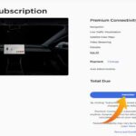 La conectividad premium de Tesla no funciona