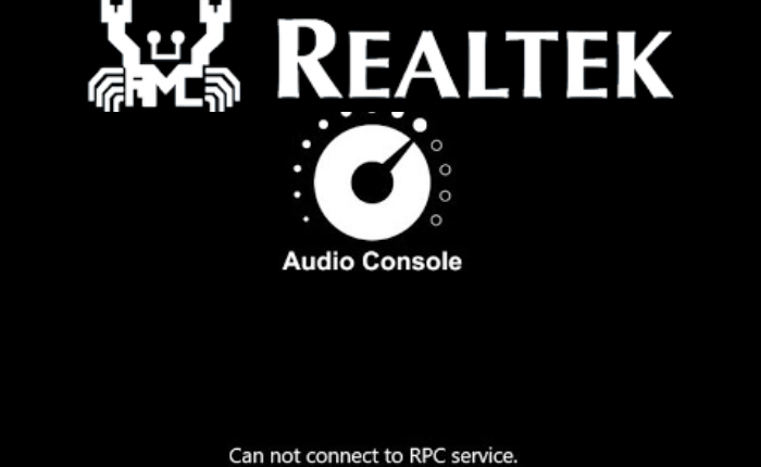 Consola de audio Realtek