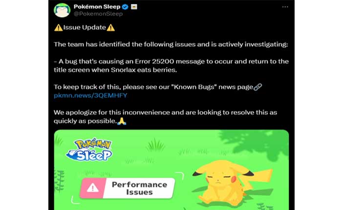 Cómo solucionar el error de suspensión de Pokémon 025200