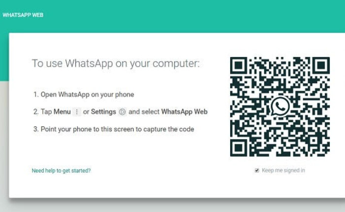 Aplicación web WhatsApp.