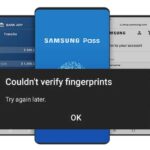 Samsung Pass Fingerprint Not Working