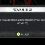 Código de error 75