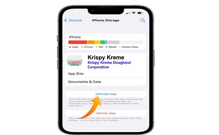 La aplicación Krispy Kreme no funciona