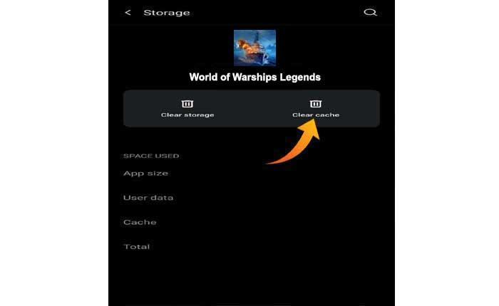 Código de error 105 de World of Warships Legends