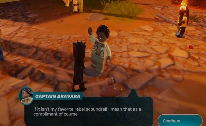 Dónde encontrar autorización de código en LEGO Fortnite Star Wars