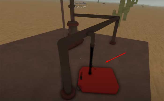 Cómo utilizar la torre de agua y la plataforma petrolera en un viaje polvoriento