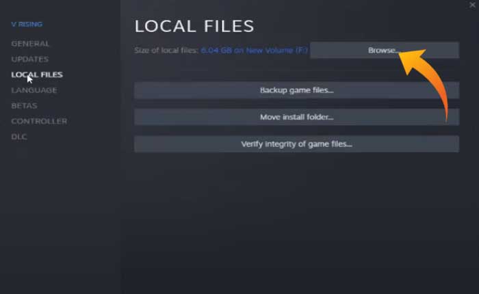 Cambiar la configuración del servidor privado en V Rising