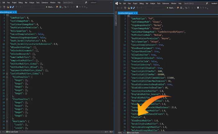 Cambiar la configuración del servidor privado en V Rising