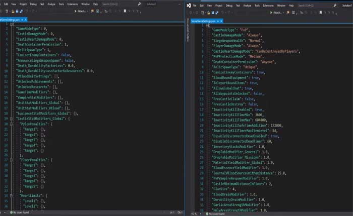 Cambiar la configuración del servidor privado en V Rising