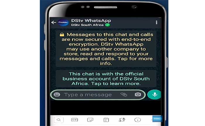 Borrar el código de error de DStv mediante SMS